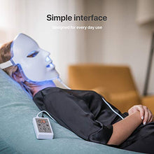 Load image into Gallery viewer, Luma LED Skin Therapy Mask - Home Skin Rejuvenation & Anti-Aging Light Therapy - 7 Color LED - Facial Skin Care - Skin Tightening - Wrinkles & Fine Lines - Boost Collagen - Inflammation Fighter