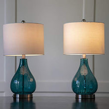 Load image into Gallery viewer, Decor Therapy MP1054 Table Lamp, Emerald Blue Green