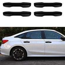 Load image into Gallery viewer, Thenice for Honda Civic 2022 Door Handle Cover Exterior Decoration for 11th Gen Civic Sedan Hatchback with Auto Lock -Black