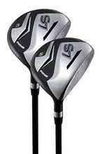 Load image into Gallery viewer, Precise S7 All Graphite Complete Golf Clubs Package Set Driver, 3, 5 Fairways, 24, 27 Hybrids, S.S. 7-SW Irons, Putter, Cart Bag - Choose R Flex or Senior Flex (Regular)