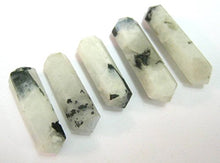 Load image into Gallery viewer, CRYSTALMIRACLE Beautiful Set of Five Rainbow Moonstone Double TERMINATED Points Powerful Gemstone Men Women Gift Crystal Healing Positive Energy Meditation Success Reiki FENG Shui Health Wealth