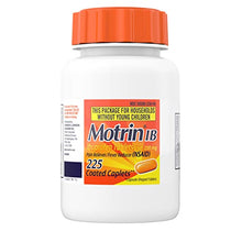 Load image into Gallery viewer, Motrin IB, Ibuprofen 200mg Tablets for Fever, Muscle Aches, Headache & Back Pain Relief, 225 ct