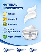Load image into Gallery viewer, Retinol Cream for Face,Onespring Wrinkle Cream,Firming Cream for Women Anti Aging Collagen with Hyaluronic Acid Day and Night Serum Anti Wrinkle Retinol Complex-Made in USA