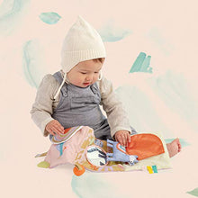 Load image into Gallery viewer, Manhattan Toy Llama Themed Soft Baby Activity Book with Squeaker, Crinkle Paper and Baby-safe Mirror