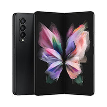 Load image into Gallery viewer, Samsung Electronics Galaxy Z Fold 3 5G Factory Unlocked Android Cell Phone US Version Smartphone Tablet 2-in-1 Foldable Dual Screen Under Display Camera 256GB Storage, Phantom Black