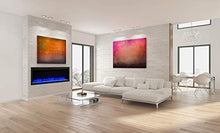 Load image into Gallery viewer, SIMPLIFIRE Allusion Platinum 60-Inch Electric Fireplace - SF-ALLP60-BK