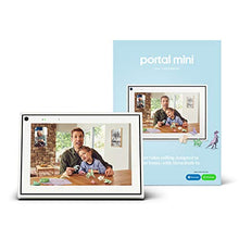 Load image into Gallery viewer, Facebook Portal Mini - Smart Video Calling 8” Touch Screen Display with Alexa - White