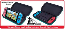 Load image into Gallery viewer, Game Traveler Nintendo Switch Licensed Mario Odyssey Case - Adjustable Viewing Stand & Game Case Storage , Protective Vinyl Hard Shell Case with Deluxe Carry Handle - Nintendo Switch and Switch OLED