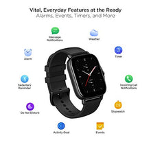Load image into Gallery viewer, Amazfit GTS 2e Smartwatch For Men Women with Alexa & GPS, Fitness Tracker with 90 Sports Modes, 14 Day Battery Life, Blood Oxygen Heart Rate Monitor, Waterproof, for Android Phone iPhones, Black