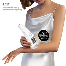 Load image into Gallery viewer, Yachyee Painless Laser Hair Removal Device for Women Permanent with Ice Cooling Function IPL Hair Removal at-Home Upgraded to 999,999 Flashes for Face Armpits Legs Arms Bikini Line Not-Wireless