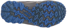 Load image into Gallery viewer, Merrell Chameleon 7 Mid Lace up Waterproof Hiking Boot, Grey/Blue, 10.5 US Unisex Little Kid