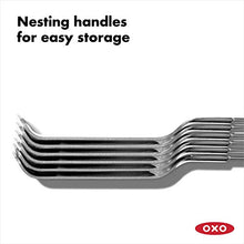 Load image into Gallery viewer, OXO Good Grips Grilling Tools, Stainless Steel Grilling Skewers - Set of 6