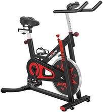 Load image into Gallery viewer, Exercise Bike Indoor Cycling Bike Stationary Bicycle with Resistance Workout Home Gym CardioFitness Machine Upright Bike
