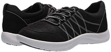 Load image into Gallery viewer, Clarks Women's Adella Holly, Black Textile, 10Medium