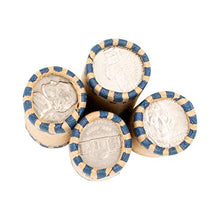 Load image into Gallery viewer, Pre-Formed Nickel Coin Wrappers (Bundle of 100)