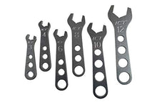 Load image into Gallery viewer, ICT Billet 6 piece Billet Aluminum Wrench Set 3 4 6 8 10 12 AN Fittings Thread Lightweight Ergonomic Compact Handle Designed & Manufactured in the USA 551465