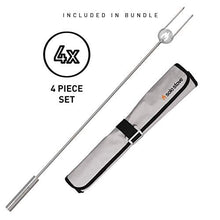 Load image into Gallery viewer, Solo Stove Yukon 27" Accessory Only Bundle Includes Yukon Shield, Yukon Shelter, Fire Pit Roasting Sticks and Fire Pit Tools Great Fire Pit Accessory Bundle