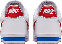 Load image into Gallery viewer, Nike Women's Classic Cortez Leather,White/Varsity Red/Varsity Royal,5.5