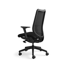 Load image into Gallery viewer, HON Nucleus Mesh Task Chair - Knit Mesh Back Computer Chair with Adjustable Arms, Black (HN1)