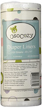 Load image into Gallery viewer, OsoCozy Flushable Diaper Liners - Make Cloth Diapering Convenient with Easy, Quick, Cloth Diaper Liners - Super Soft and Gentle on Baby’s Skin