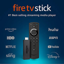 Load image into Gallery viewer, Fire TV Stick streaming media player with Alexa built in, includes Alexa Voice Remote, HD, easy set-up, released 2019