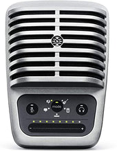 Load image into Gallery viewer, Shure MV51 Digital Large-Diaphragm Condenser Microphone with USB, Lightning and USB-C Cables - 5 DSP Preset Modes (Speech, Singing, Flat, Acoustic Instrument, Loud)