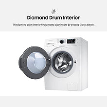 Load image into Gallery viewer, SAMSUNG 2.2 Cu Ft Compact Front Load Washer, Stackable for Small Spaces, 40 Minute Super Speed Washing Machine, Steam Wash Clothes, Self Cleaning, Energy Star Certified, WW22K6800AW/A2, White