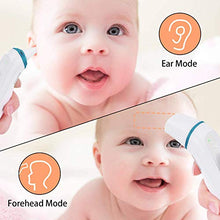 Load image into Gallery viewer, Caroune No Touch Ear and Forehead Thermometer, Medical Digital Infrared Temporal Thermometer for Fever, Instant Accurate Reading for Baby Kids and Adults