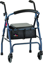Load image into Gallery viewer, NOVA Medical Products Cruiser II Walker, Blue