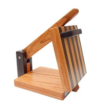 Load image into Gallery viewer, Hardwood Tortilla Press - Oak & Walnut- 10 inch