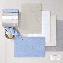 Load image into Gallery viewer, Madison Park Signature Marshmallow Bathroom Rug Non Slip, Luxrurious Plush Mat, Absorbent, Quick Dry, Spa Design Bath Room Décor, 24x72, White