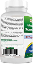 Load image into Gallery viewer, Best Naturals Glucosamine Chondroitin and MSM (Non-GMO) - Promotes Joint Health - 180 Count