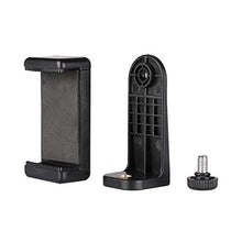 Load image into Gallery viewer, FURUN Phone Tripod Mount Cell Phone Holder Clip Clamp Adapter Rotatable Vertical Horizontal Adjustable Bracket Universal for All 4.7-6" Phone,iPhone, Samsung, Selfie Stick,Monopod,Camera Stand