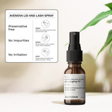 Load image into Gallery viewer, Avenova Eyelid and Eyelash Cleanser Spray - Dry Eye Relief With Pure Hypochlorous Acid, Gentle Everyday Lash Cleanser For Blepharitis Irritation and Stye Treatment, FDA Cleared Formula, 20mL (0.68oz)
