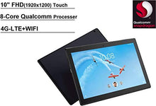 Load image into Gallery viewer, Lenovo Tab 4 10 Plus 10.1" FHD+ (1920x1200) Android Tablet (8-Core Processor, 4G-LTE AT&T Unlocked, 2GB RAM, 32GB eMMC) Kids Mode, Full HD Touchscreen, WiFi, Bluetooth, Dolby Atmos Audio, Black