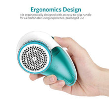 Load image into Gallery viewer, Aerb Fabric Shaver, Electric Sweater Shaver, Lint Remover Defuzzer with 2-Speeds, 2 Replaceable Stainless Steel 3-Blades, Rechargeable Battery Operated (Tale White)