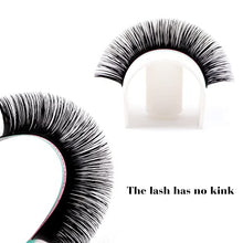 Load image into Gallery viewer, Eyelash Extension Supplies D Curl 0.07 Rapid Volume Lash Extensions Easy Fan 3D 4D 5D 6D 7D 10D Automatic Blooming Flower Lashes Self Fanning Lashes Russian Volume Individual Lashes (D-0.07,8-15mm)