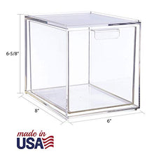 Load image into Gallery viewer, STORi Audrey Stackable Cosmetic Organizer Drawers 6-3/4" Tall | set of 2 Clear