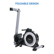 Load image into Gallery viewer, MaxKare Magnetic Rowing Machine Folding Exercise Rower 16-Level Tension Resistance Precise Display Panel with Storage Box Quite for Home Use