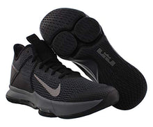 Load image into Gallery viewer, Nike Men's Lebron Witness 4 Basketball Shoes (12, Black/Black/Iron Grey/Anthracite)