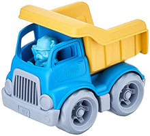 Load image into Gallery viewer, Green Toys Dumper Construction Truck Blue/ Yellow, 5.75x7.5x5.5, count of 2