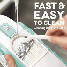 Load image into Gallery viewer, DASH Safe Slice Mandoline for Vegetables, Meal Prep & More with Thickness Adjuster, Aqua