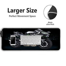 Load image into Gallery viewer, Mouse Pads Motorcycle Large LED RGB Gaming Mouse Pad Game Lighting Backlight Gamer XXL Pad Keyboard Gaming Accessories 27.55 inch x12 inch