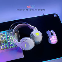 Load image into Gallery viewer, ROCCAT Elo 7.1 Air PC Wireless Gaming Headset, Surround Sound Headphones with Detachable Noise Cancelling Microphone, 50mm Drivers, 24 Hr Battery Life, RGB Lighting, White