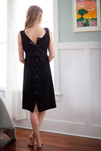 Load image into Gallery viewer, 3 in 1 Labor / Delivery / Nursing Gown Baby Be Mine Maternity (S/M , Black)