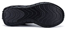 Load image into Gallery viewer, Mens Running Shoes Women's Fashion Sneakers Lightweight Breathable Non Slip Athletic Gym Walking Tennis Shoes Glow in DarkBlack EUR 45
