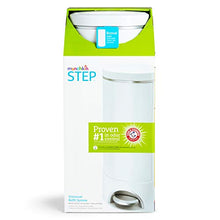 Load image into Gallery viewer, Munchkin Step Diaper Pail Powered by Arm & Hammer, Includes (1) Bonus Toss Disposable Diaper Pail