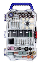 Load image into Gallery viewer, WORKPRO Rotary Tool Accessory Set, 208-Piece Multi-Functional Attachments for Easy Cutting, Grinding, Sanding, Wood Working, Carving, Universal for Major Brands, W124105A
