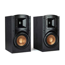 Load image into Gallery viewer, Klipsch Synergy Black Label B-200 Bookshelf Speaker Pair with Proprietary Horn Technology, a 5.25” High-Output Woofer and a Dynamic .75” Tweeter for Surrounds or Front Speakers in Black
