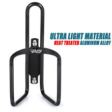 Load image into Gallery viewer, USHAKE Water Bottle Cages, Basic MTB Bike Bicycle Alloy Aluminum Lightweight Water Bottle Holder Cages Brackets(2 Pack- Drilled Holes Required)